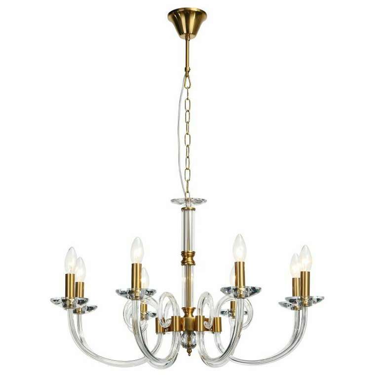 Люстра подвесная хрустальная Stilfort 1050/03/08P серия Glass