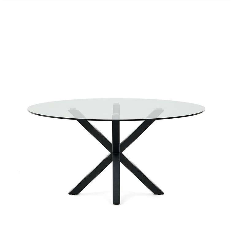 Обеденный стол Argo со стеклянной столешницей
