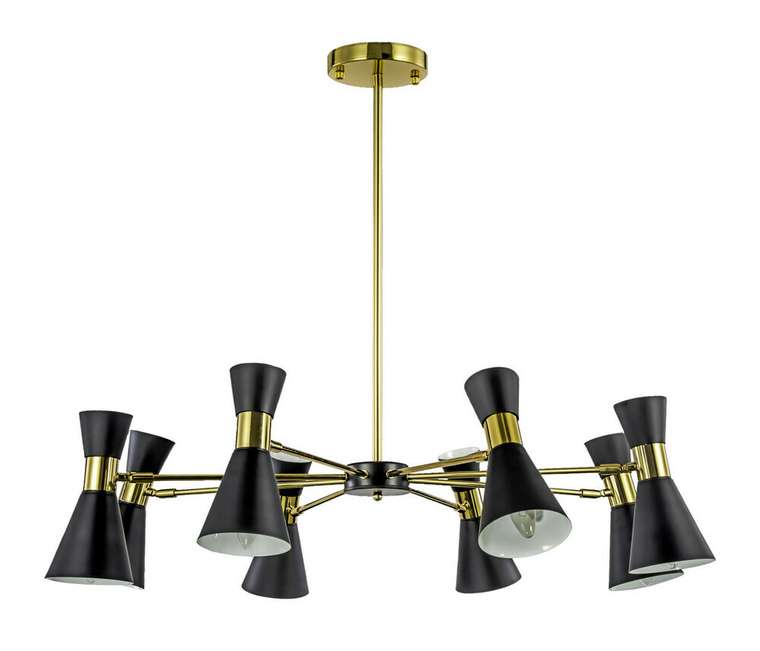 Люстра Elisium 8 Black