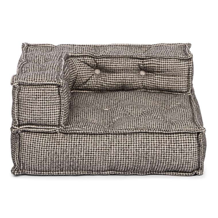 Угловой мягкий модуль Lici серого цвета