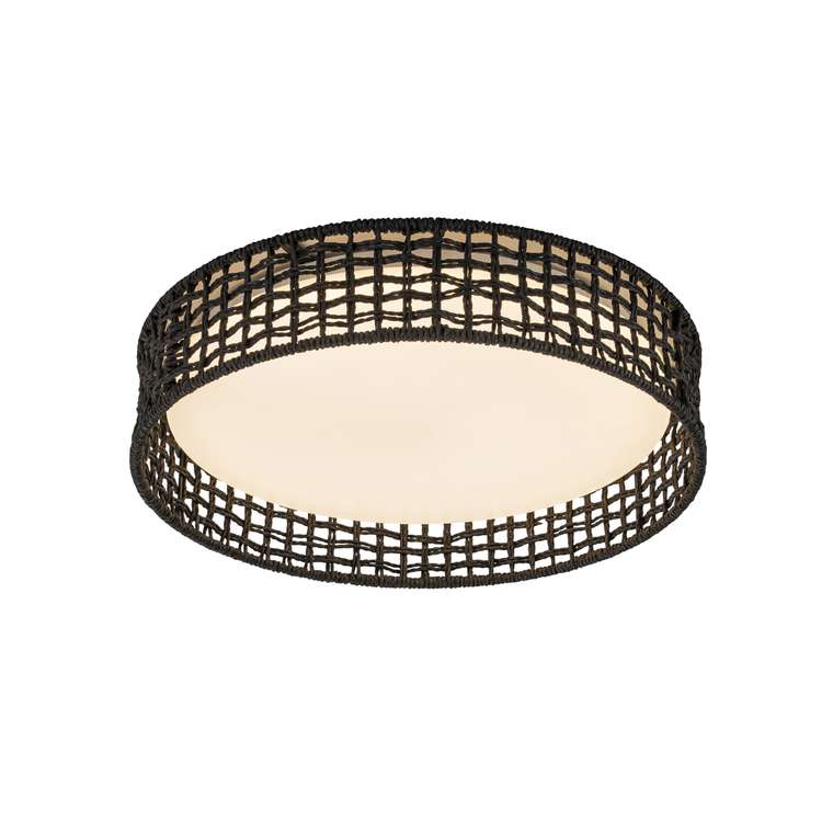 потолочный светильник Conrad черный металл, акрил, бумажное волокно LED*25W, 1300LM, 3000/4000/6000K, included, remote control