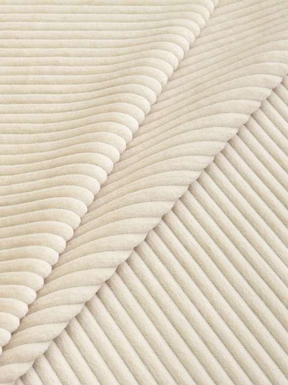 Покрывало Trio cilium bone 260x260 кремового цвета