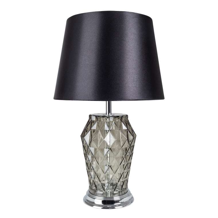 Настольная лампа Murano с черным абажуром