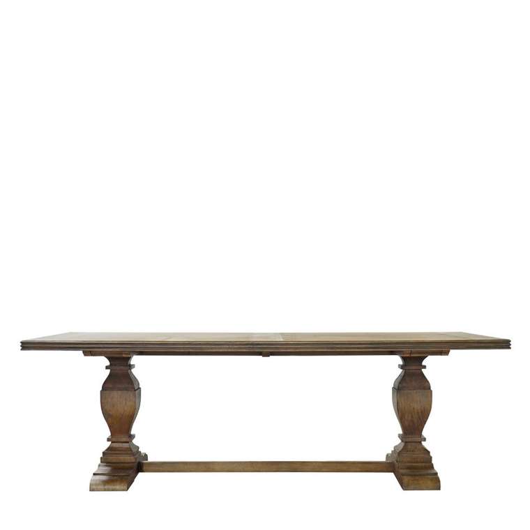 Стол Tancred table с массивными резными ножками и столешницей