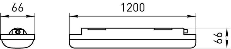Линейный светильник Эра SPP-211-0-40K-048