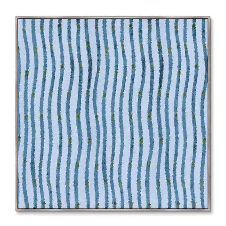 Репродукция картины Vintage print of Japanese textile №80, 1904г.