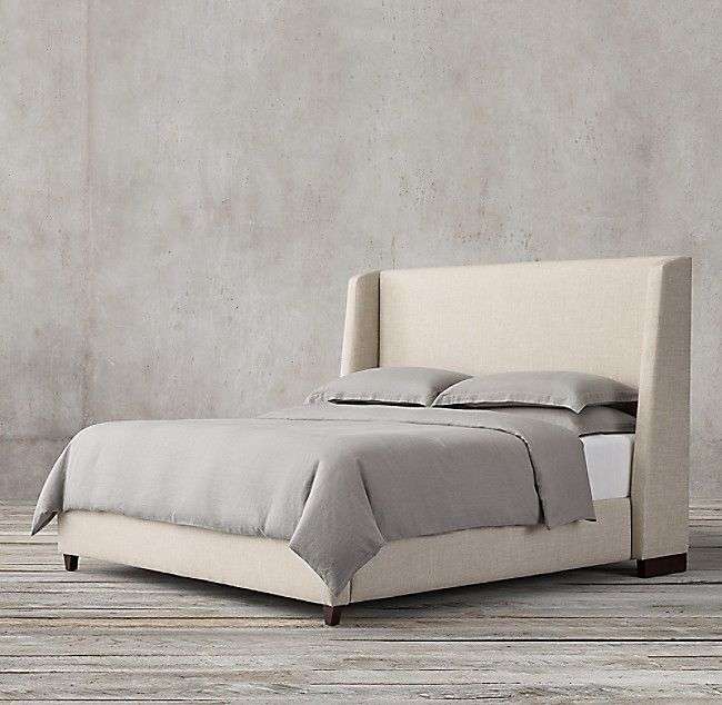 Кровать Belmont 180x200 бежевого цвета