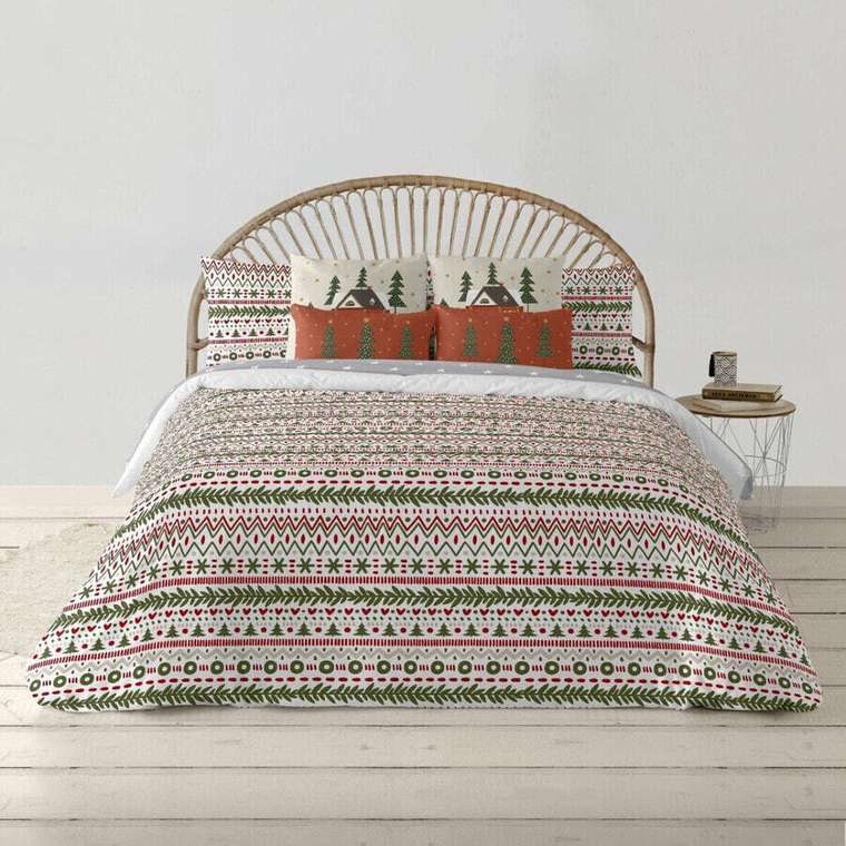 Пододеяльник Decolores Merry Christmas 16 Разноцветный 175 темы 155 x 220 cm
