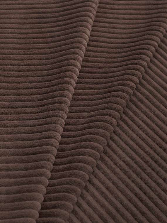 Покрывало Duo Cilium Chocolate 230x240 темно-коричневого цвета 