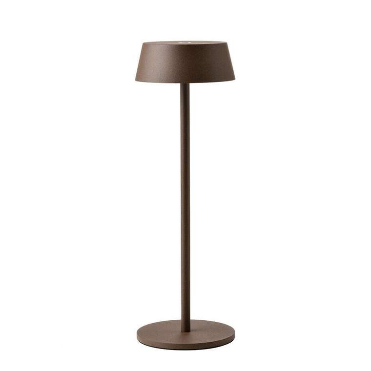 Лампа настольная K4 коричневого цвета