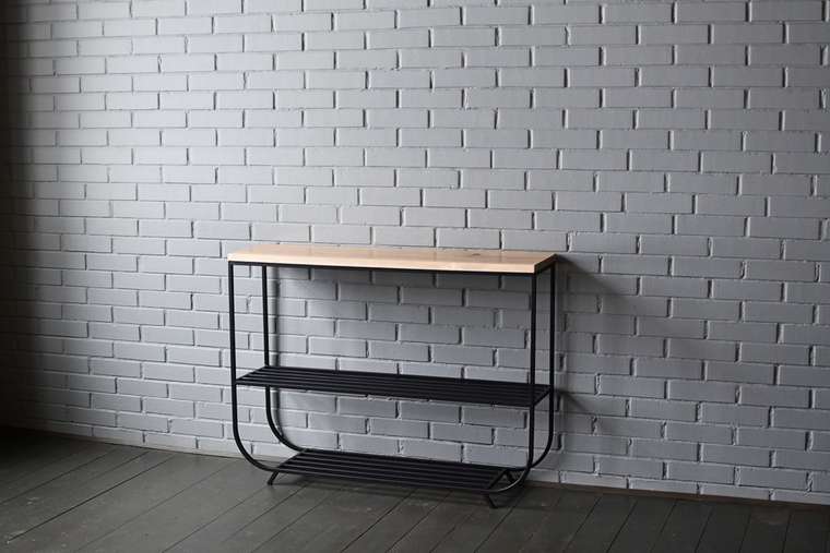 Консольный стол Hall Oak с тремя полками