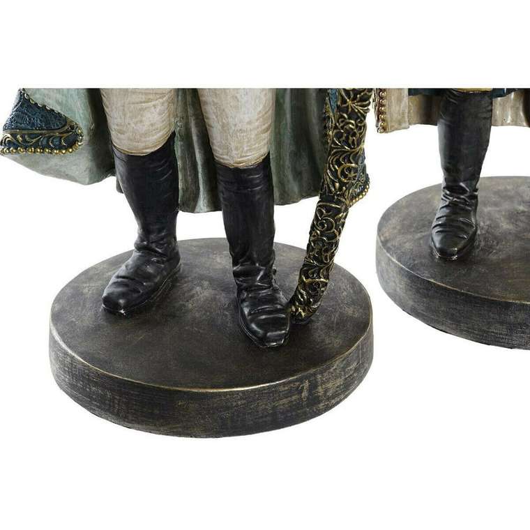 Декоративная фигура 14 x 12,5 x 31,5 cm Коричневый Разноцветный Колониальный Горилла (2 штук)