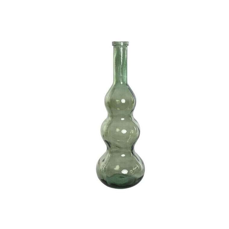 Ваза Home ESPRIT Зеленый Переработанное стекло 26,5 x 26,5 x 75 cm