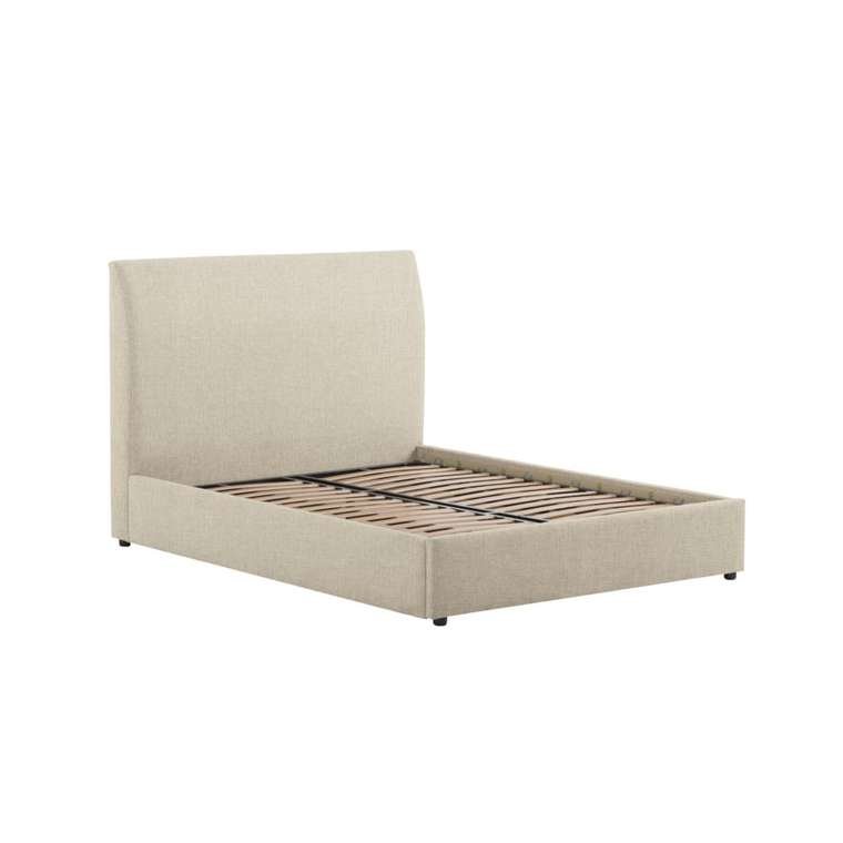 Кровать  с мягким изголовьем 160х200