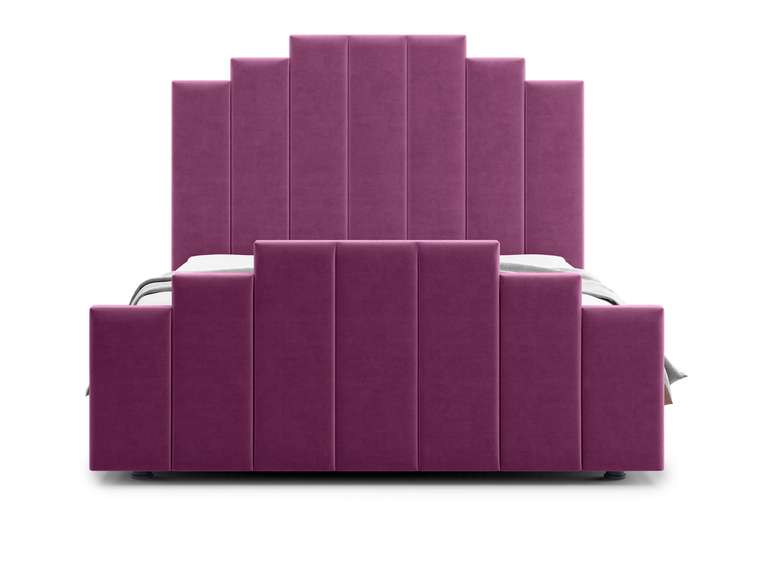 Кровать Velino 180х200 пурпурного цвета с подъемным механизмом