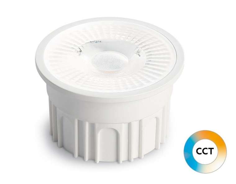 Светодиодный модуль Ambrella Light Bulbing LED MR16-PR 12W IC 220-240V 38° 6400K 4000K 2700K CCT Memory 212602