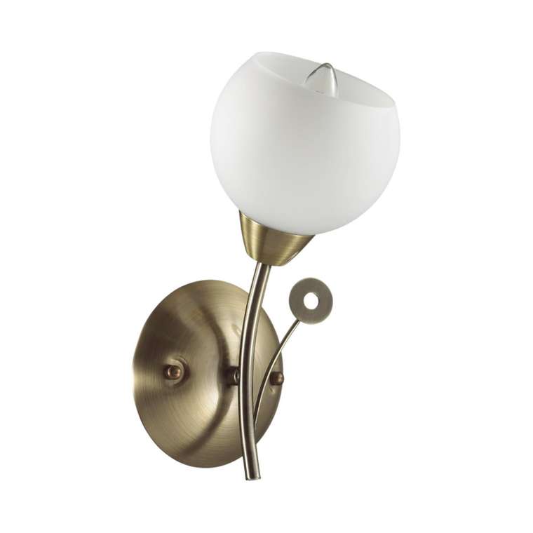 Бра Comfi 5265/1W (стекло, цвет белый)