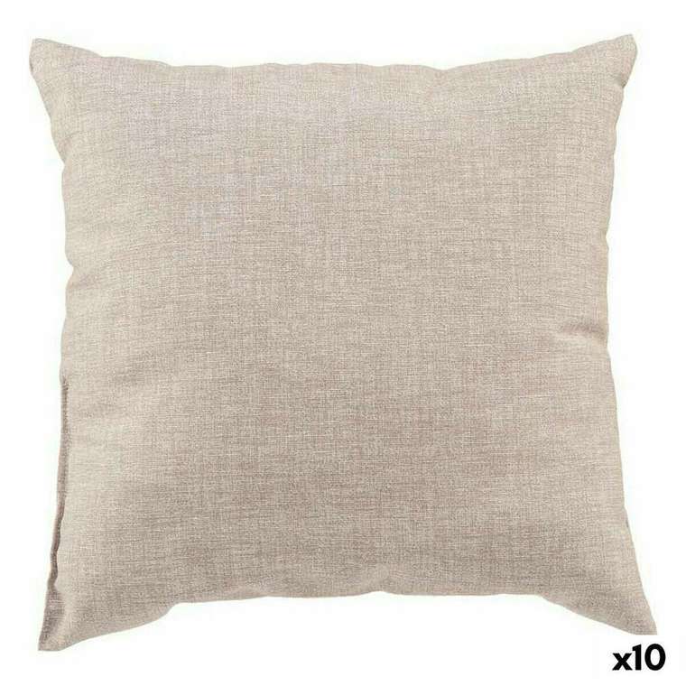 Подушка 38 x 38 x 10 см Светло-коричневый (10 штук)