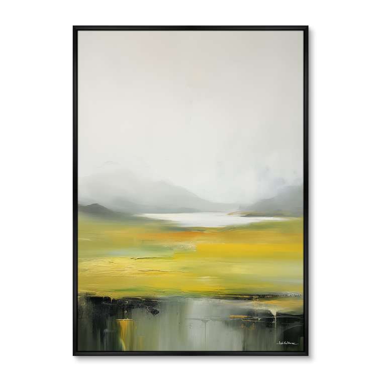 Репродукция картины Landscape collection, The valley, No 2, 2024г.