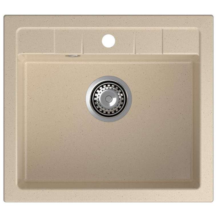 Кухонная мойка GranFest QUADRO 561, кашемир