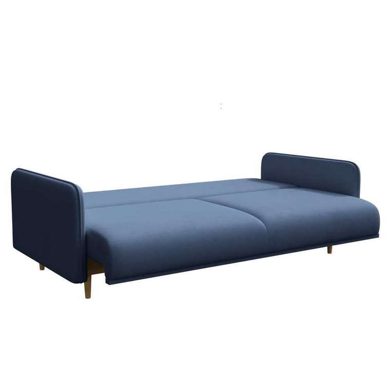 Диван-кровать Блумбер синего цвета
