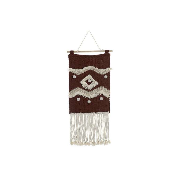 Настенный декор Красный Натуральный Boho 45 x 2 x 115 cm