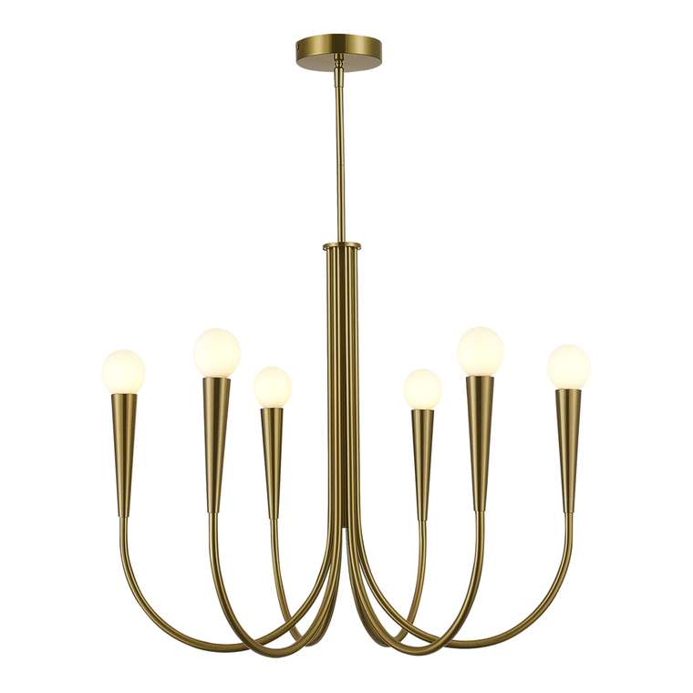 Светильник подвесной ST-Luce Латунь E14 6*60W DUTCHESS