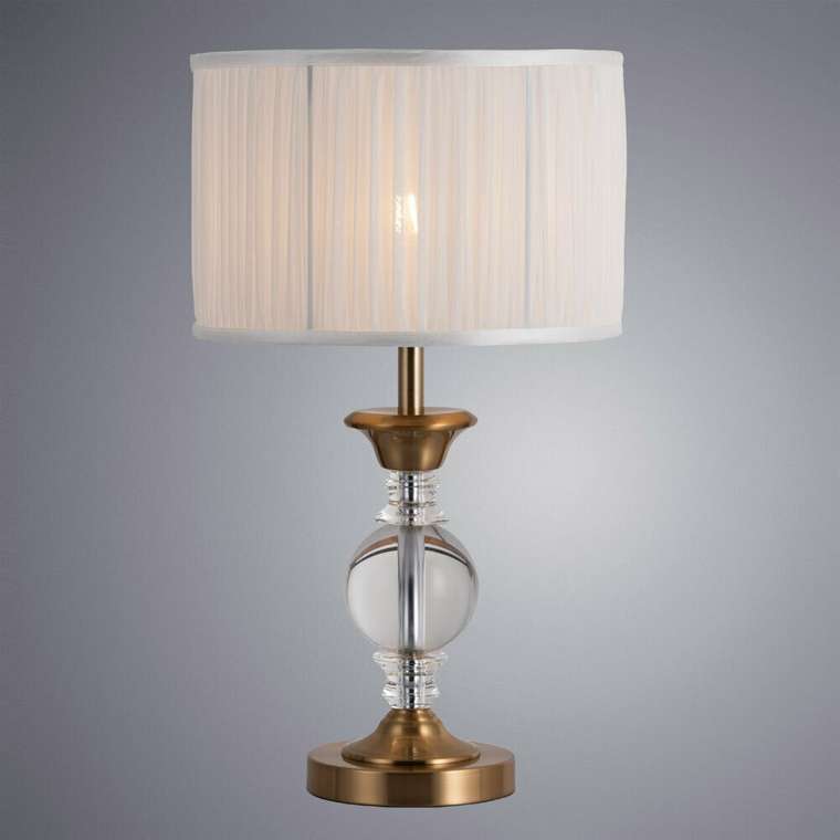 Настольная лампа Baymont с белым абажуром
