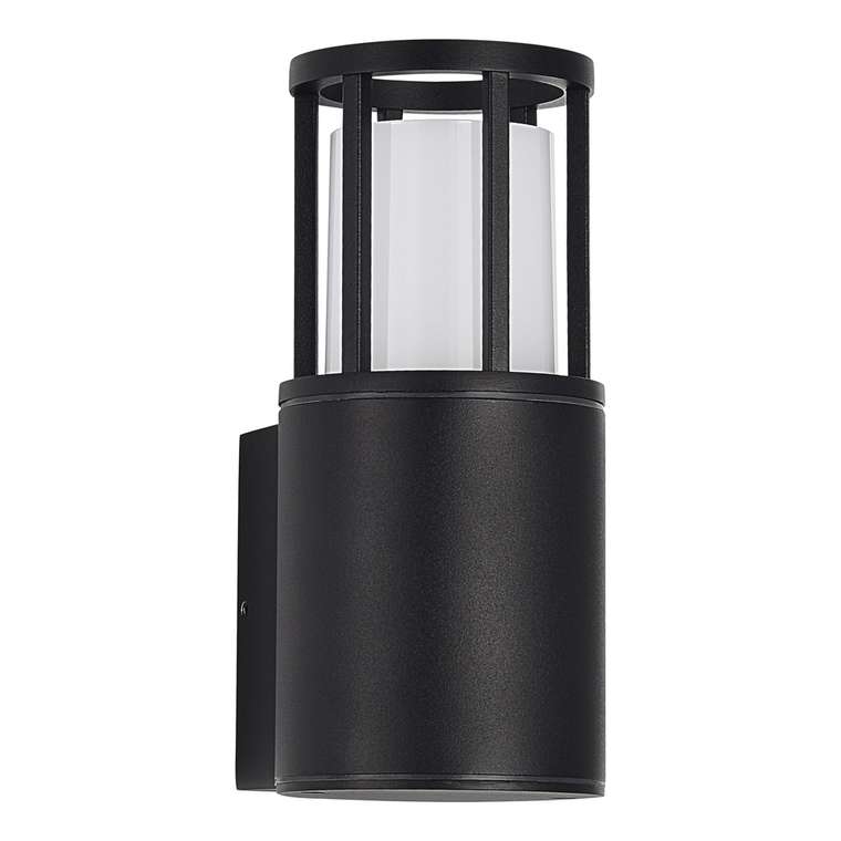 Светильник уличный настенный ST-Luce черный/черный GU10 1*15W MESA