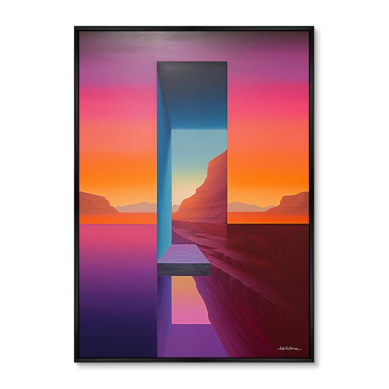 Репродукция картины Continuum, No 1, 2024г.