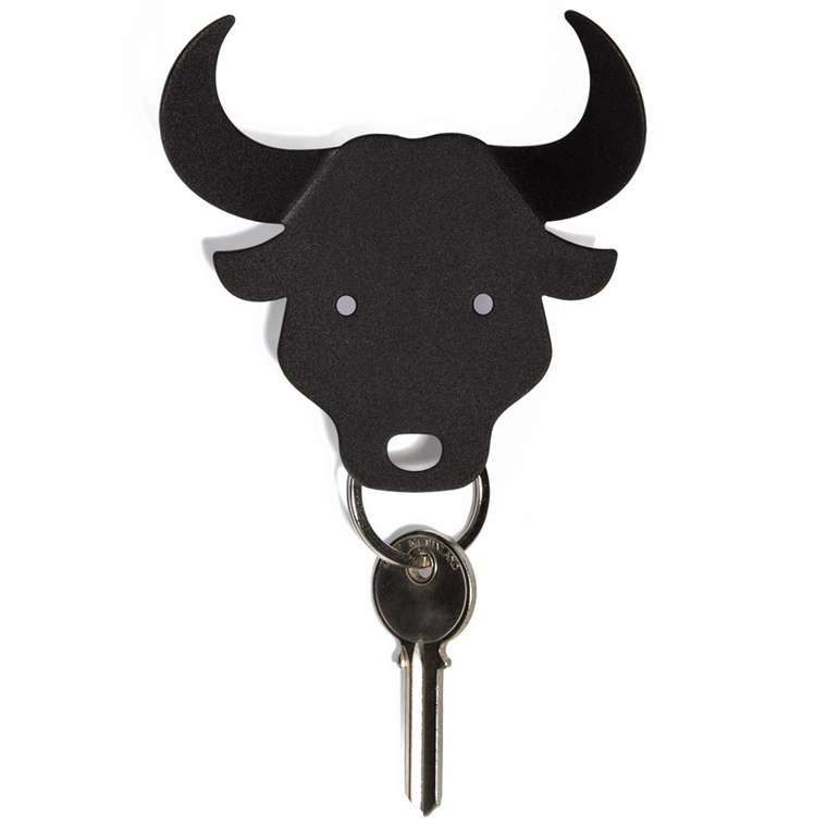 Держатель для ключей и аксессуаров Bull черный