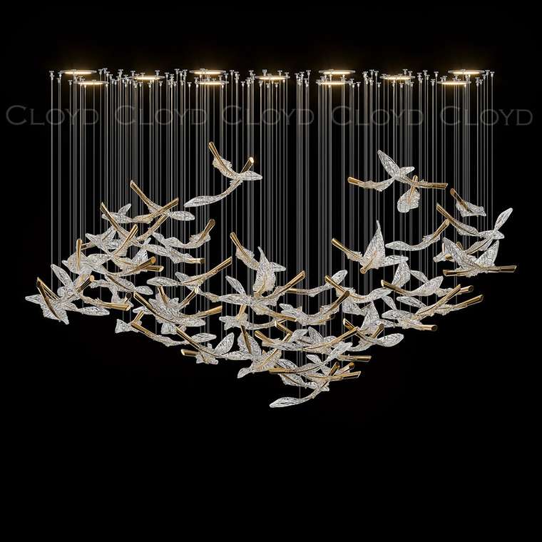 Световая композиция Cloyd AERIA 1686 S80 / шир. 120 см