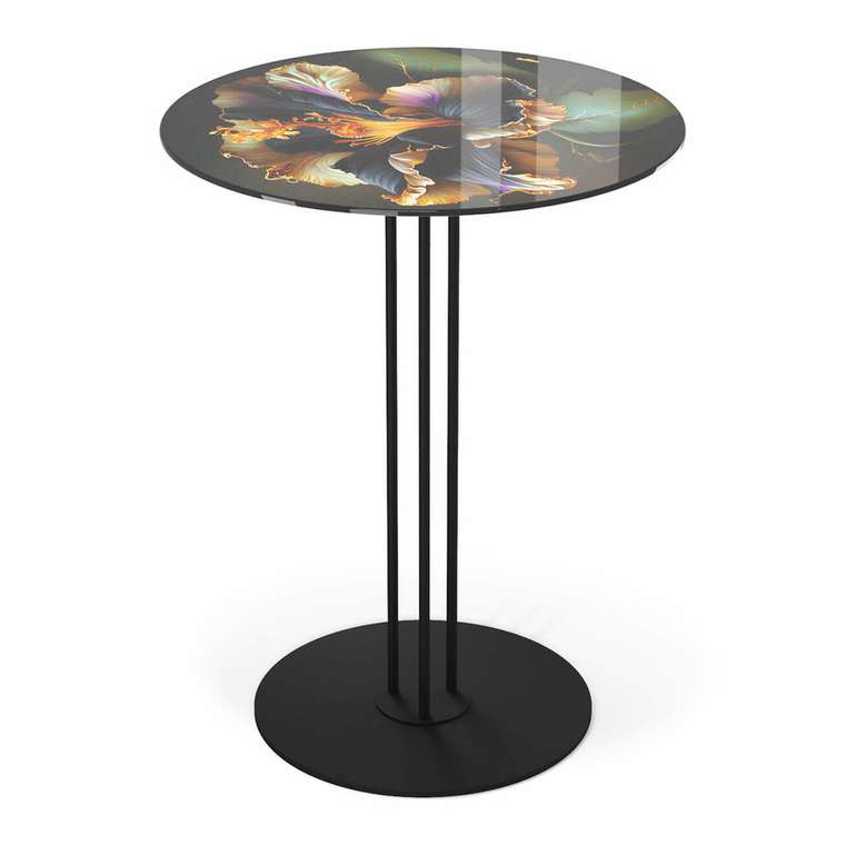 Кофейный стол Cosmic со стеклянной столешницей 