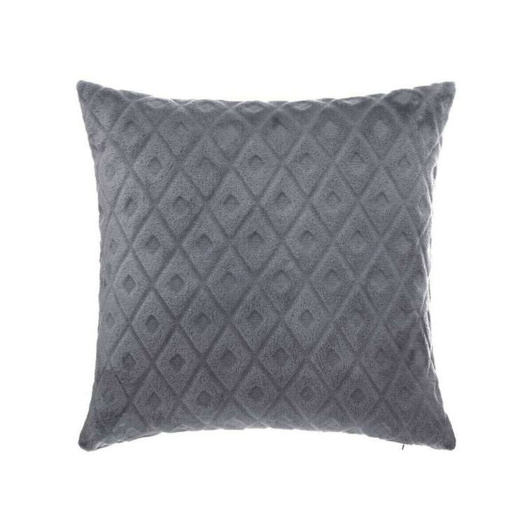 Подушка Темно-серый 40 x 40 см