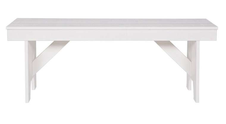 Скамья DE EEKHOORN "LOET BENCH WIT"