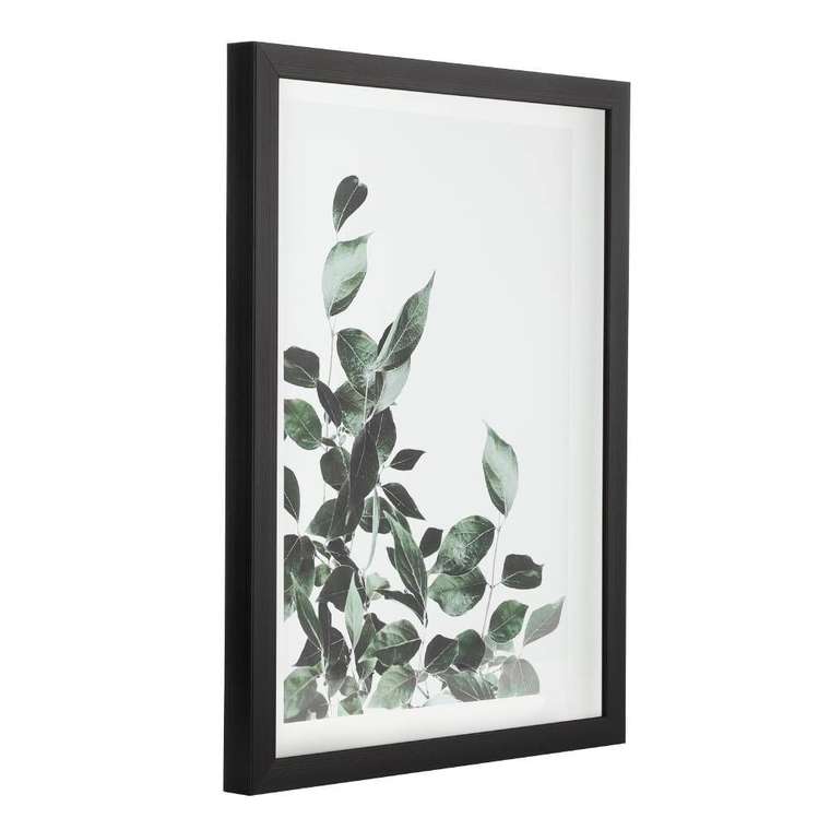 Картина Roberval серо-белого цвета