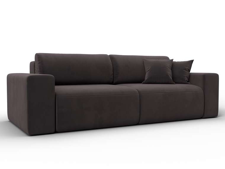 Диван-кровать Лига 036 Классик темно-коричневого цвета