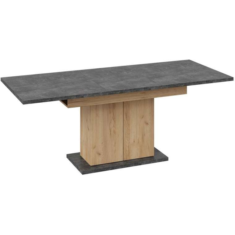 Обеденный стол Детройт темно-серого цвета