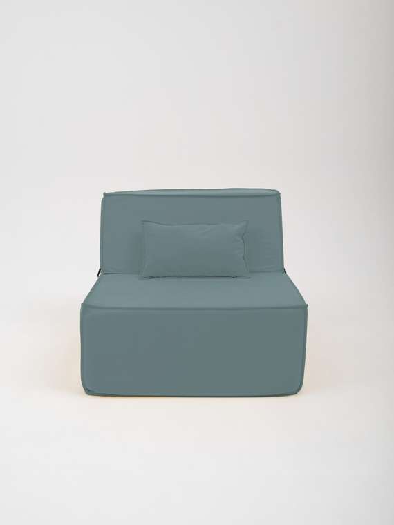 Бескаркасное кресло Клайд бирюзового цвета