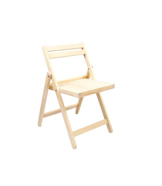 Складной стул Даччи бежевого цвета