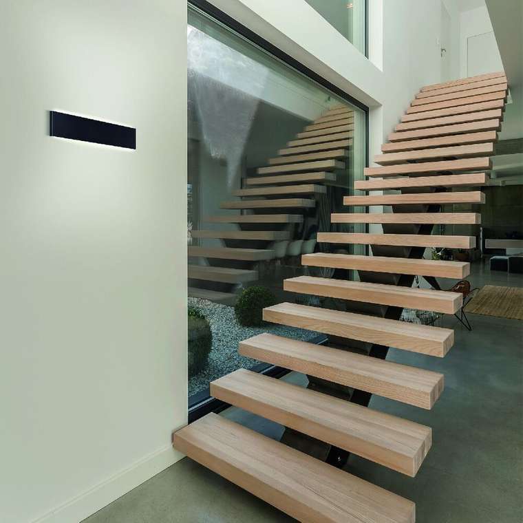 Настенный светильник Egeo 8910 (алюминий, цвет черный)