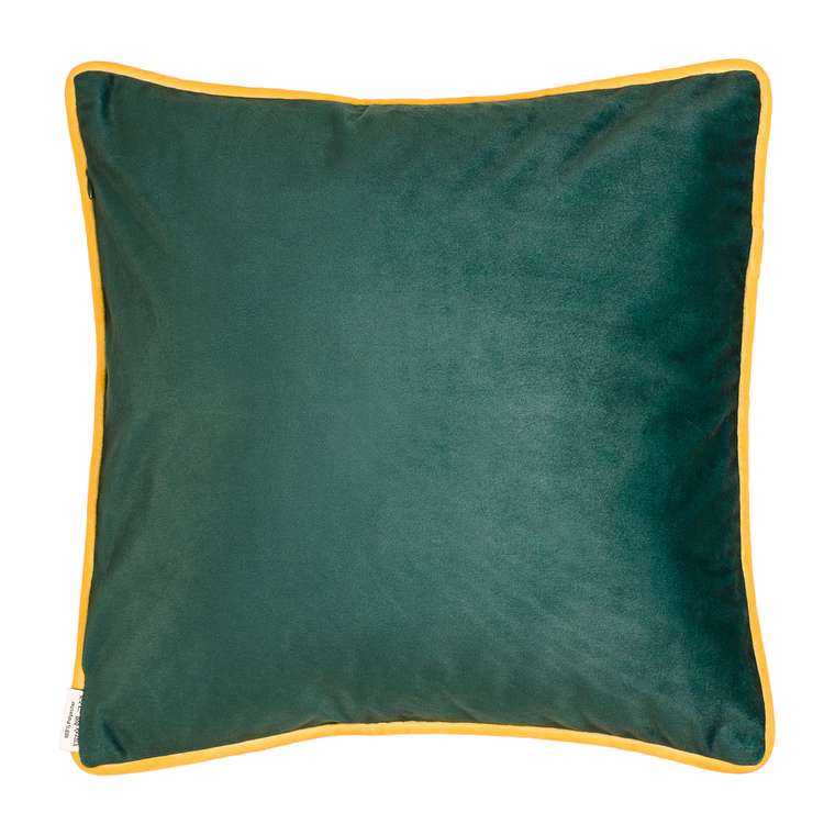 Декоративная подушка Shangri La 40х40 зеленого цвета