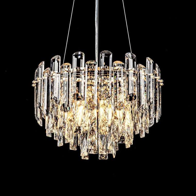 Хрустальная люстра ML.7088.400 GD (хрусталь, цвет прозрачный)