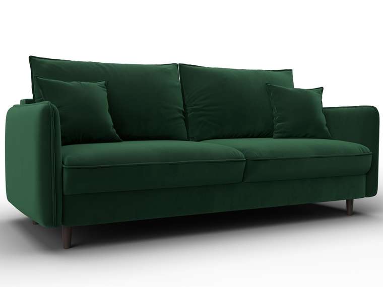 Диван-кровать Лига-064 зеленого цвета