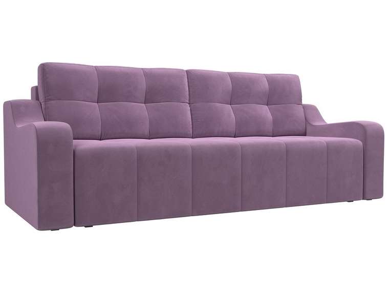 Прямой диван-кровать Итон сиреневого цвета
