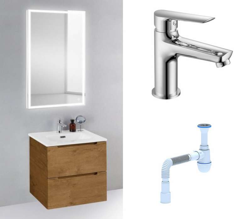 Комплект: Мебель для ванной Etna