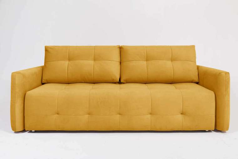 Диван-кровать Milton желтого цвета