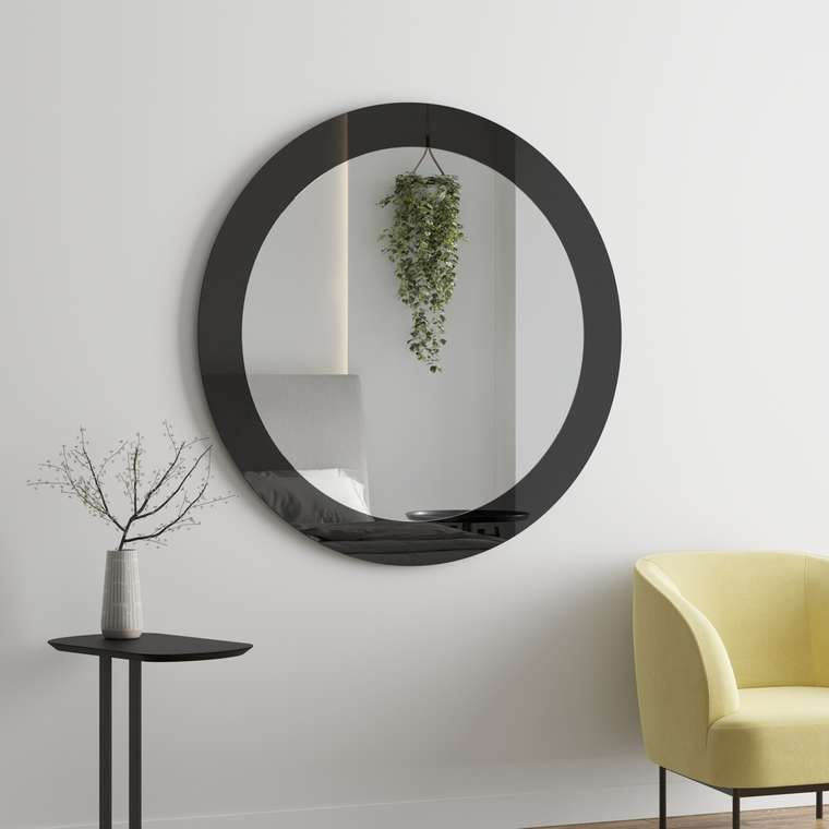 Настенное зеркало Galo диаметр 100 с Ambilight подсветкой