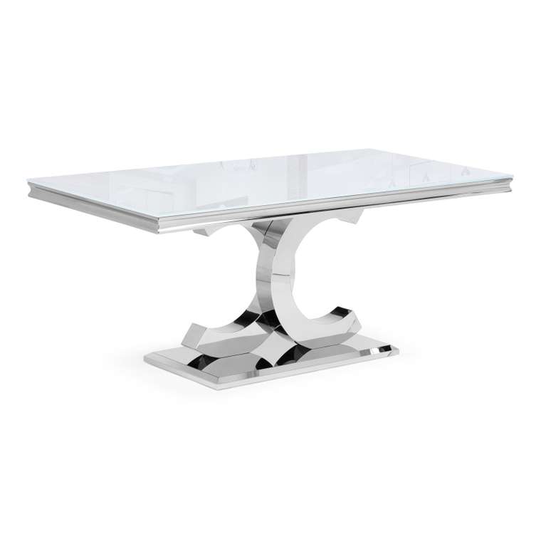 Обеденный стол Klod белого цвета