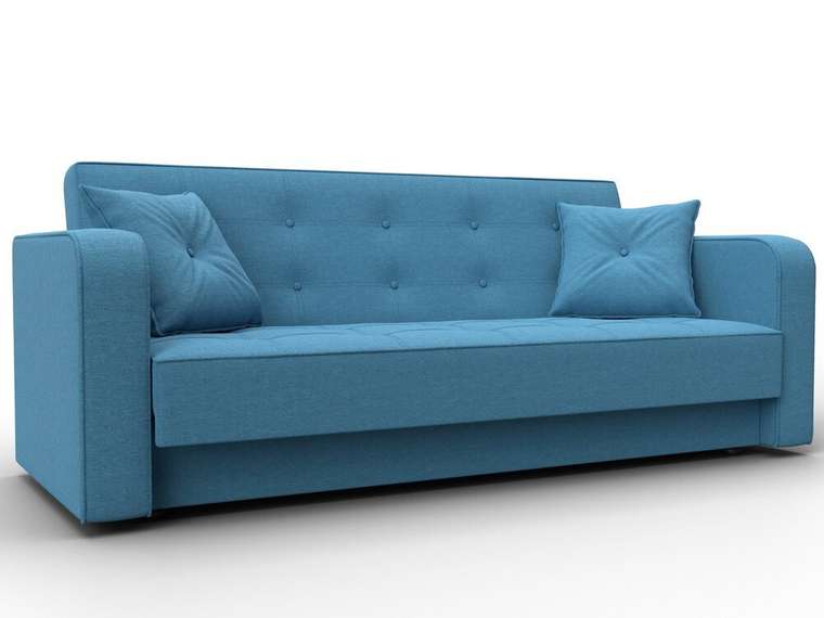 Диван-кровать Тур голубого цвета